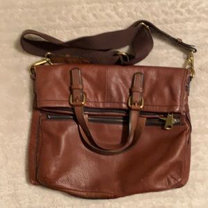 Fossil leather purse